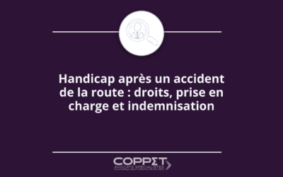 Handicap après un accident de la route : droits, prise en charge et indemnisation