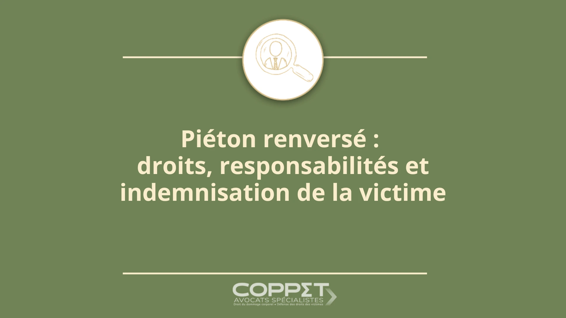 Indemnisation du piéton renversé Piéton renversé : droits, responsabilités et indemnisation de la victime
