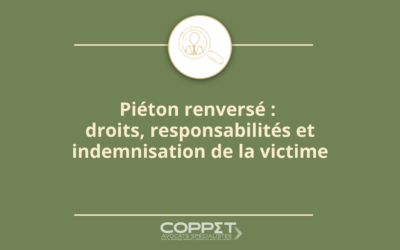 Piéton renversé : droits, responsabilités et indemnisation de la victime