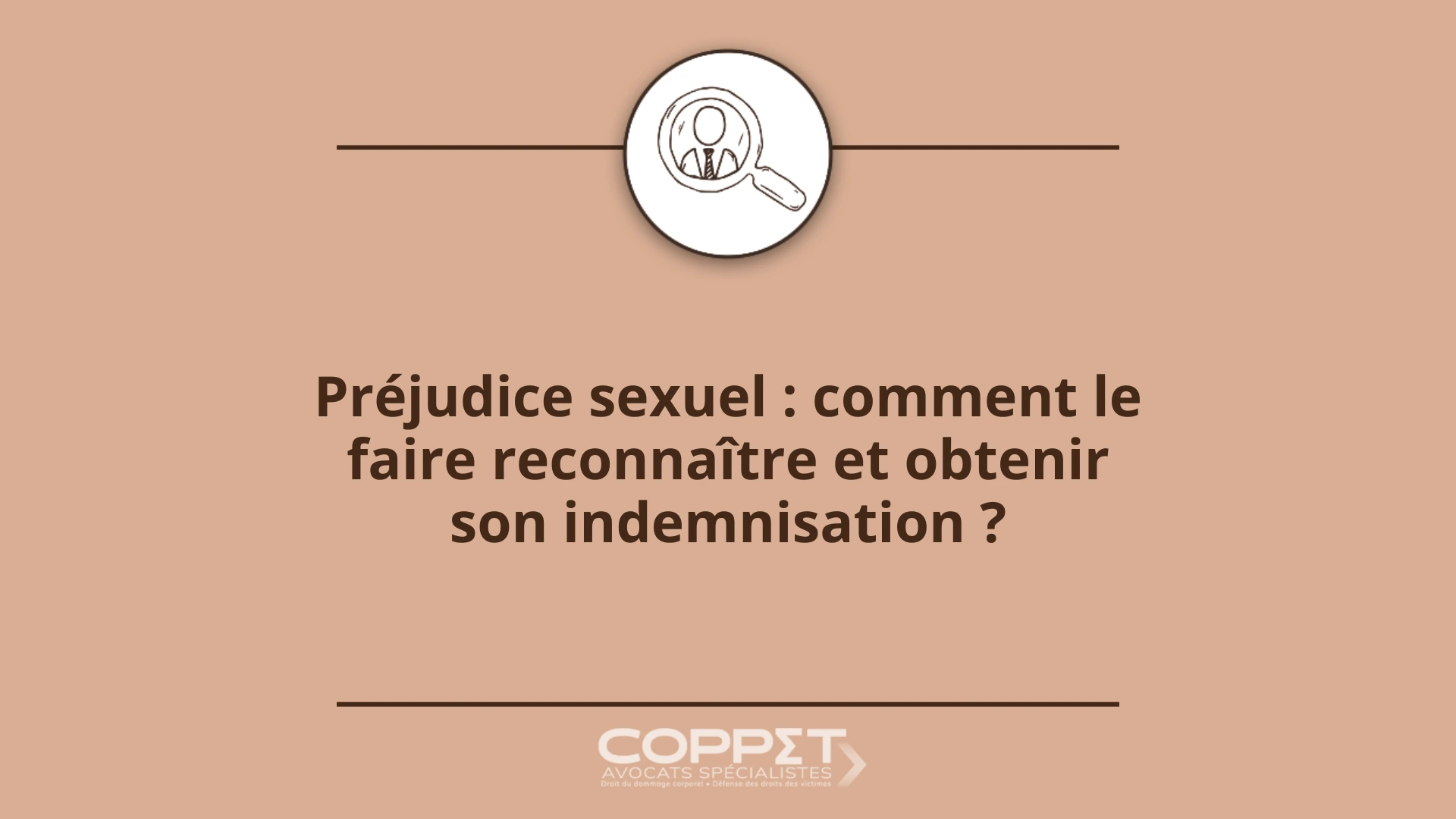 Préjudice sexuel – reconnaissance et indemnisation 19201080 Préjudice sexuel : comment le faire reconnaître et obtenir son indemnisation